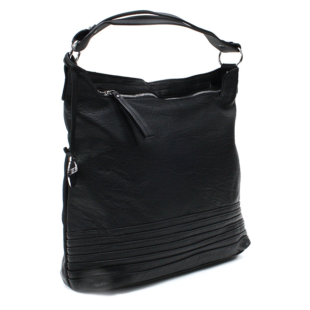 Černá velká dámská kabelka přes rameno Courtlyn | Kandoo.cz