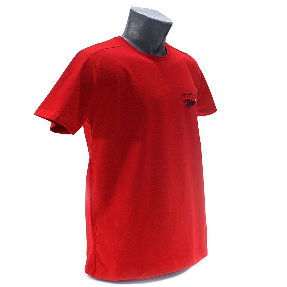 Červené pánské tričko s kulatým výstřihem Ashton, Velikost XL
